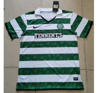 2010-12 Celtic Retro Home Soccer Jersey Shirt
