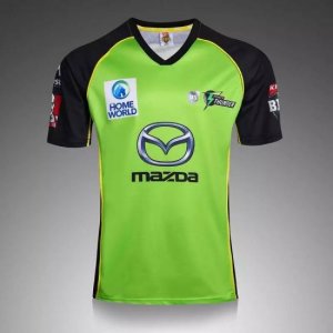 2017 Sydney Thunder Cricket Green Rugby Jersey
