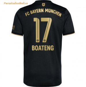 2021-22 FC Bayern Munchen Away Soccer Jersey Shirt with Boateng 17 printing