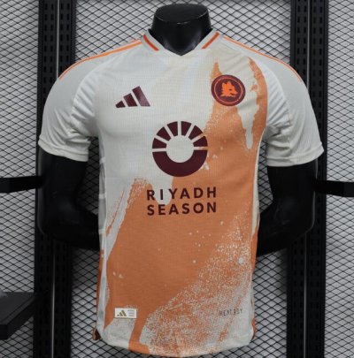 2024-25 AS Roma Away Soccer Jersey Shirt Player Version