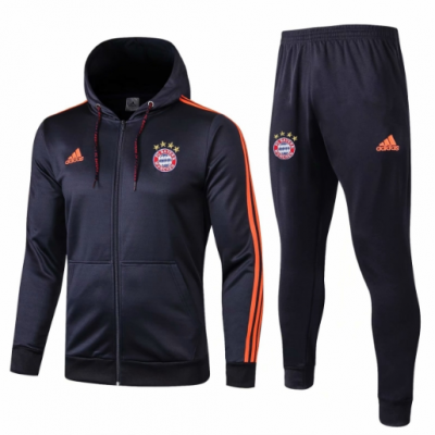 2019-20 Bayern Munich Borland Training Kits Hoodie Jacket and Trousers