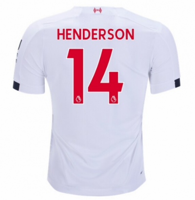 2019-20 Liverpool Away Soccer Jersey Shirt Jordan Henderson #14