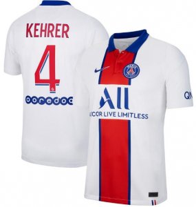 2020-21 PSG Away Soccer Jersey Shirt Kehrer 4