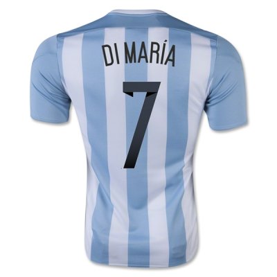 Argentina 2015/16 DI MARIA #7 Home Soccer Jersey