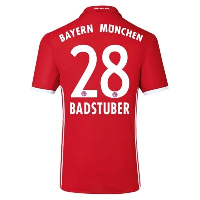 2016-17 Bayern Munich 28 BADSTUBER Home Soccer Jersey