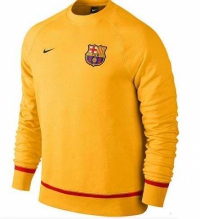 2015-16 Barcelona Yellow Sweater