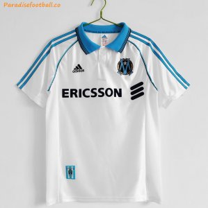 1998-99 Marseille Retro Home Soccer Jersey Shirt