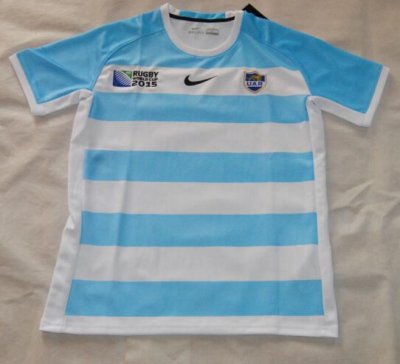 2015 Rugby World Cup Argentina White-Blue Shirt