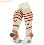 2021-22 AC Milan Away Soccer Socks