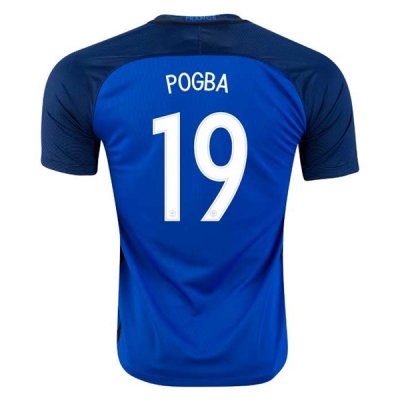 2016 France POGBA #19 Home Soccer Jersey