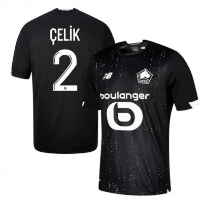 2021-22 LOSC Lille Away Soccer Jersey Shirt CELIK #2