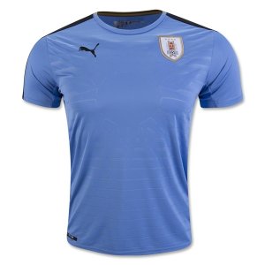 2016 Uruguay Home Socccer Jersey