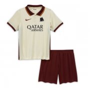 Kids Roma 2020-21 Away Soccer Kits Shirt With Shorts