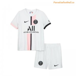 2021-22 PSG Kids Away Soccer Kits Shirt with Shorts