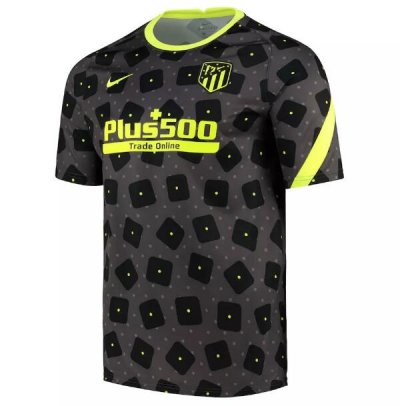 2020-21 Atletico Madrid Grey Training Shirt