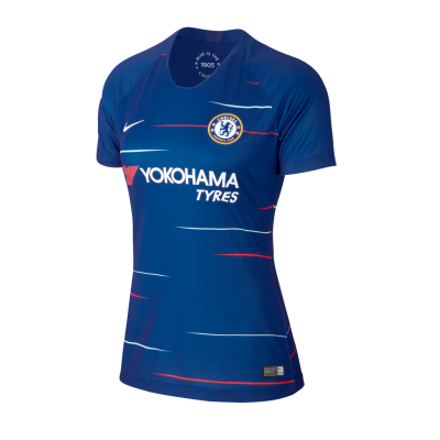 Women 2018-19 Chelsea Home Soccer Jersey Shirt