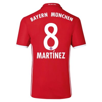 2016-17 Bayern Munich 8 MARTINEZ Home Soccer Jersey