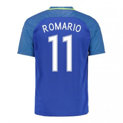 2016 Brazil Romario 11 Away Soccer Jersey