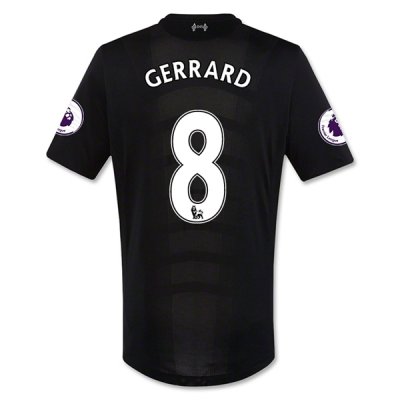 2016-17 Liverpool 8 GERRARD Away Soccer Jersey