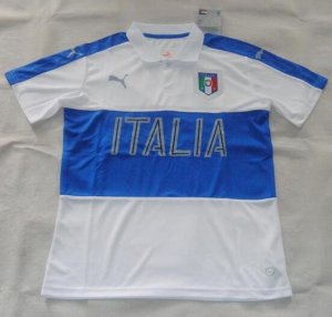 2016 Euro Italy White Polo Shirt