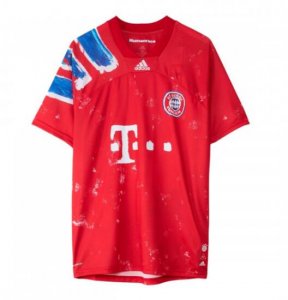 2020-21 Bayern Munich Human Race Red Soccer Jersey Shirt