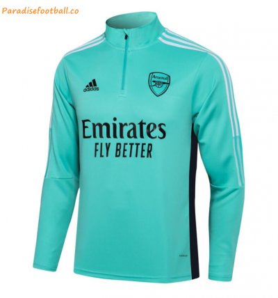2021-22 Arsenal Green Training Sweatshirt