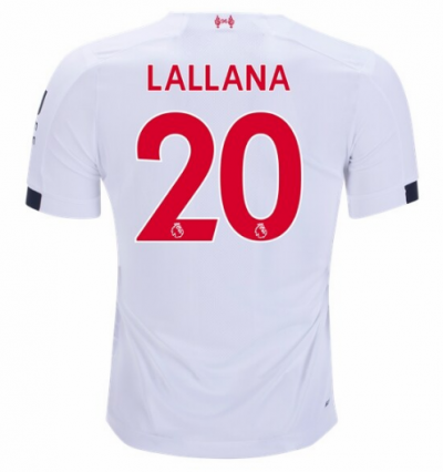 2019-20 Liverpool Away Soccer Jersey Shirt Adam Lallana #20