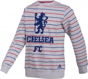 13-14 Chelsea Gray Long Sleeve Crew Sweatshirt 13-14 Chelsea Gray Long Sleeve Crew Sweatshirt