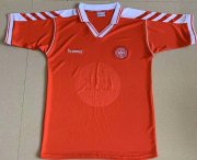 1998 Denmark Retro Home Red Soccer Jersey Shirt