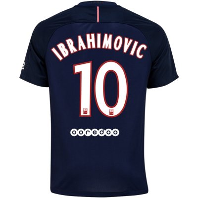 2016-17 PSG 10 IBRAHIMOVIC Home Soccer Jersey