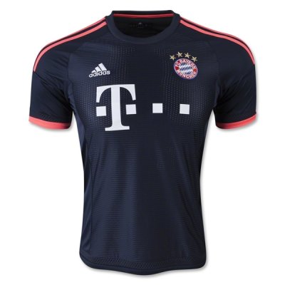 Bayern Munich 2015/16 Third Soccer Jersey Navy