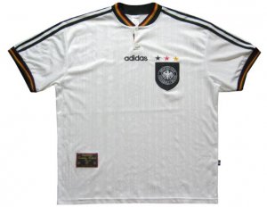 1996 Germany Retro Home Soccer Jersey Shirt