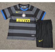 Kids Inter Milan 2020-21 Third Away Soccer Kits Shirt With Shorts