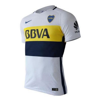 2016-17 Boca Juniors White Away Soccer Jersey