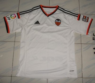 Valencia CF 14/15 Home Soccer Jersey