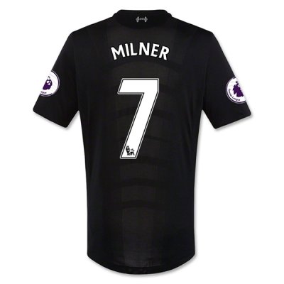 2016-17 Liverpool 7 MILNER Away Soccer Jersey