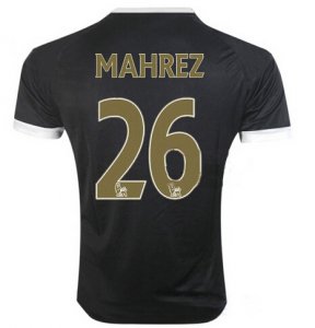 2015-16 Leicester City Mahrez #26 Away Soccer Jersey