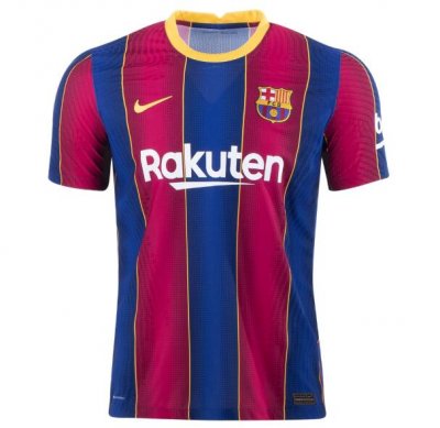 2020-21 Barcelona Home Soccer Jersey Shirt Player Version