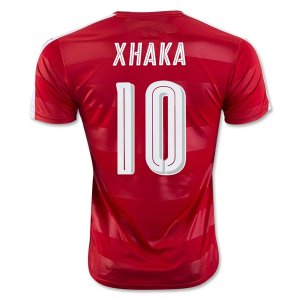 2016 Switzerland XHAKA #10 Home Soccer Jersey