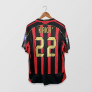 2006-07 AC Milan Retro Home Soccer Jersey Shirt KAKA #22