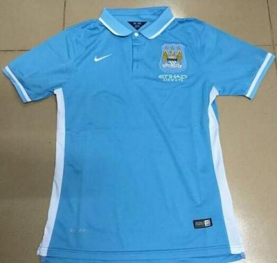 2016-17 Manchester City Blue Polo Shirt