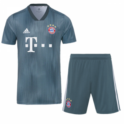 2018-19 Bayern Munich Third Away Soccer Jersey Kit (Shirt + Shorts)