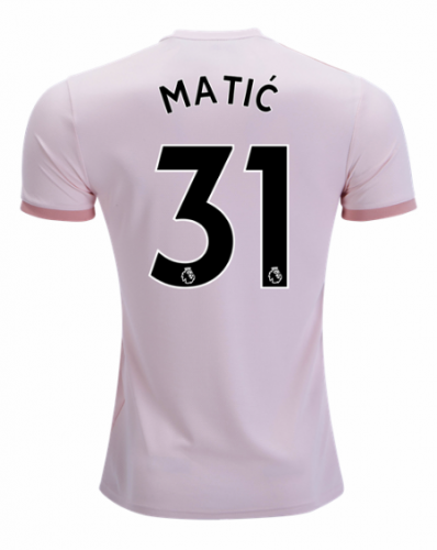 2018-19 Manchester United Away Soccer Jersey Shirt Nemanja Matic #31