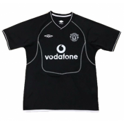 00-02 Manchester United Retro Goalkeeper Black Soccer Jersey Shirt