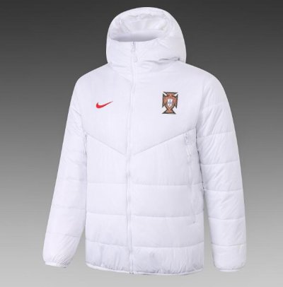 2020 Portugal White Cotton Warn Coat