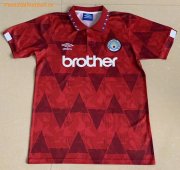 1991 Manchester City Retro Away Soccer Jersey Shirt