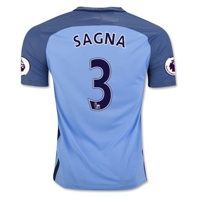 2016-17 Manchester City 3 SAGNA Home Soccer Jersey