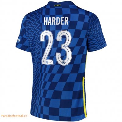 2021-22 Chelsea Cup Home Soccer Jersey Shirt with Harder 23 printing