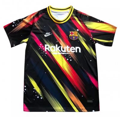 2020-21 Barcelona Colorful Training Shirt