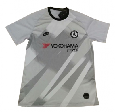 2019-20 Chelsea Grey Goalkeeper Soccer Jersey Shirt